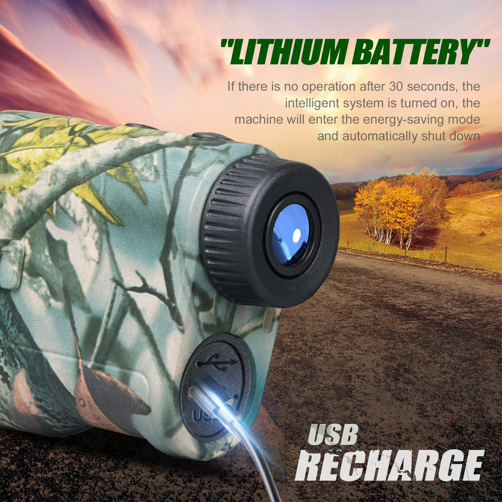 Hunting Laser Rangefinder - 1000 Yard, 6.5X Magnification - detail