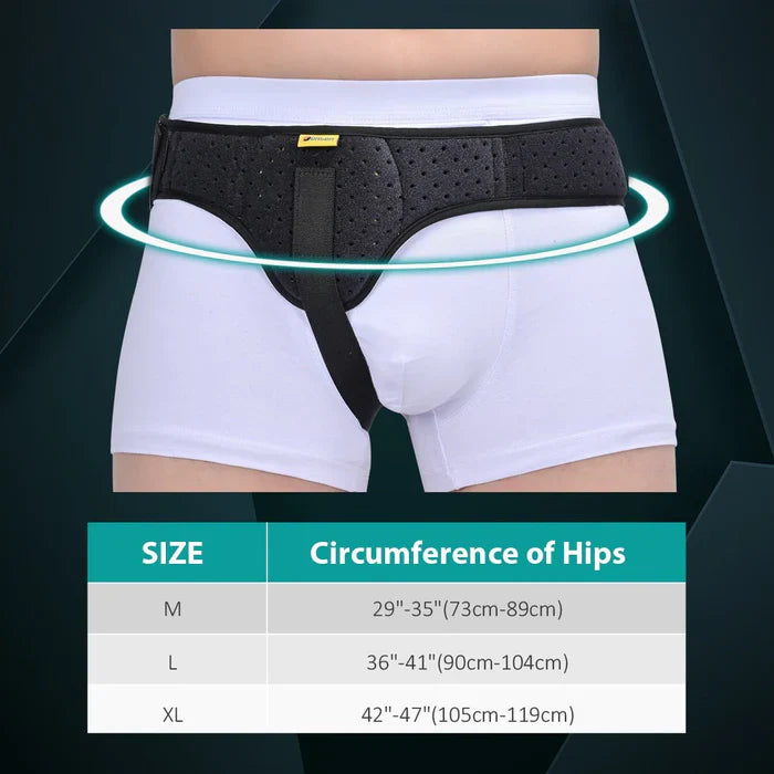 Hernia Belt - in use