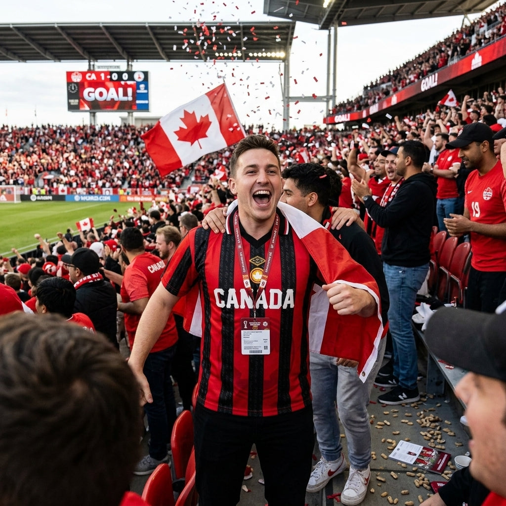 Canada Men Soccer Jersey || Maillot de Soccer Canada Homme