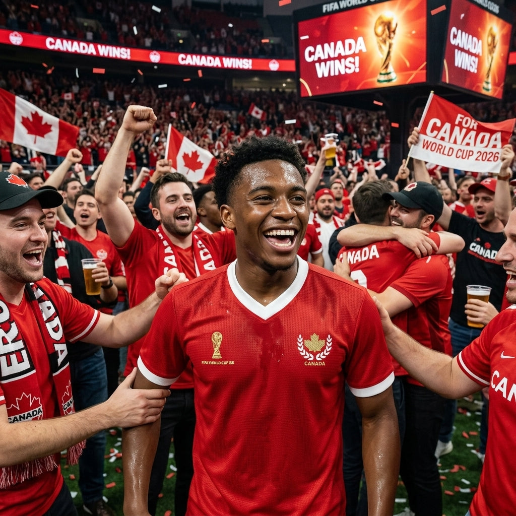 Waffle Effect Canada Jersey || Maillot Canada en Jersey Gaufr