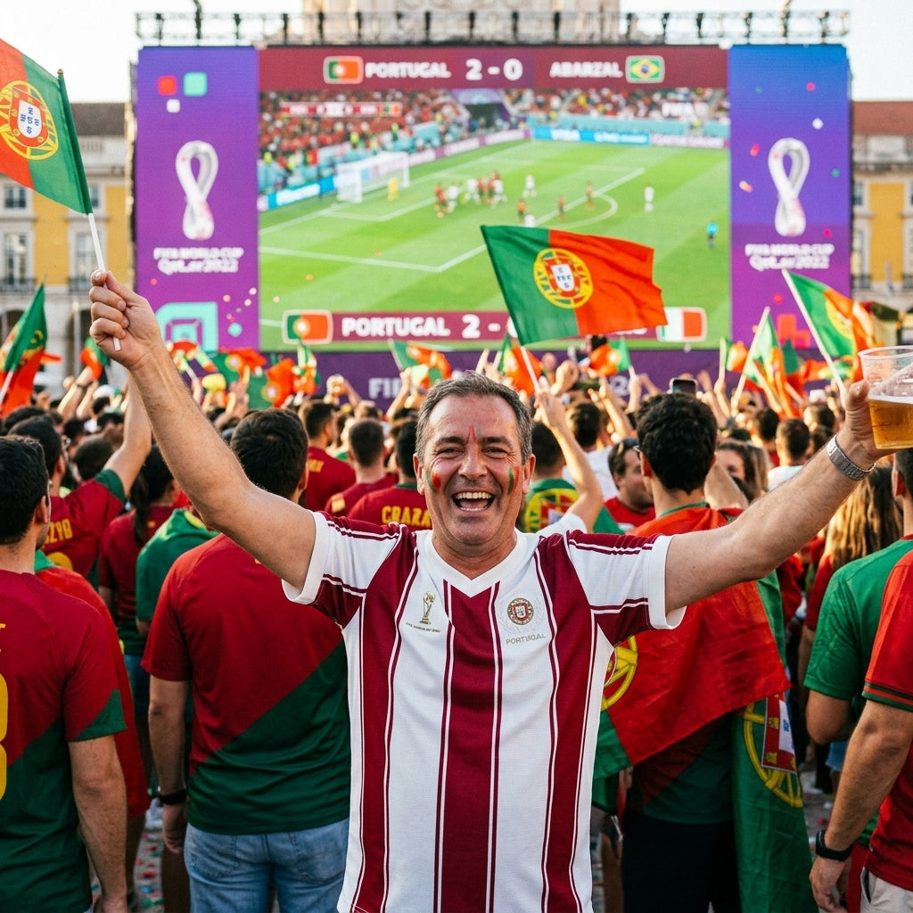 Waffle Effect Portugal Jersey || Maillot Portugal en Jersey Gaufr
