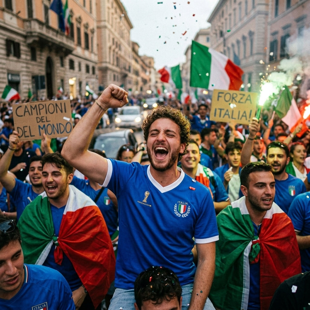 Waffle Effect Italy Jersey || Maillot Italie en Jersey Gaufr