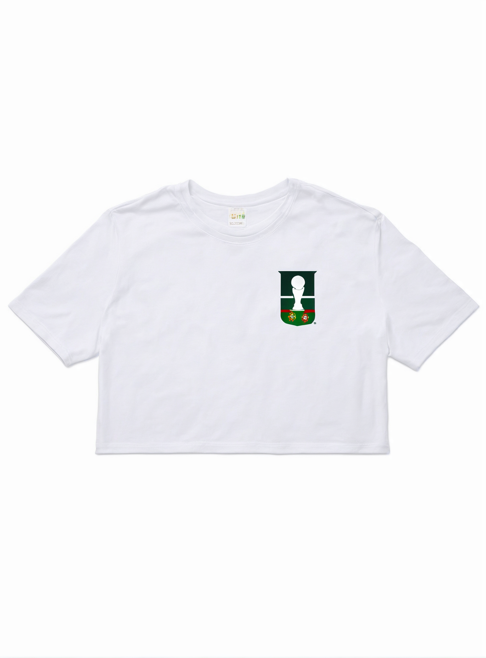 Portugal Crop Tee||Portugal t-shirt court