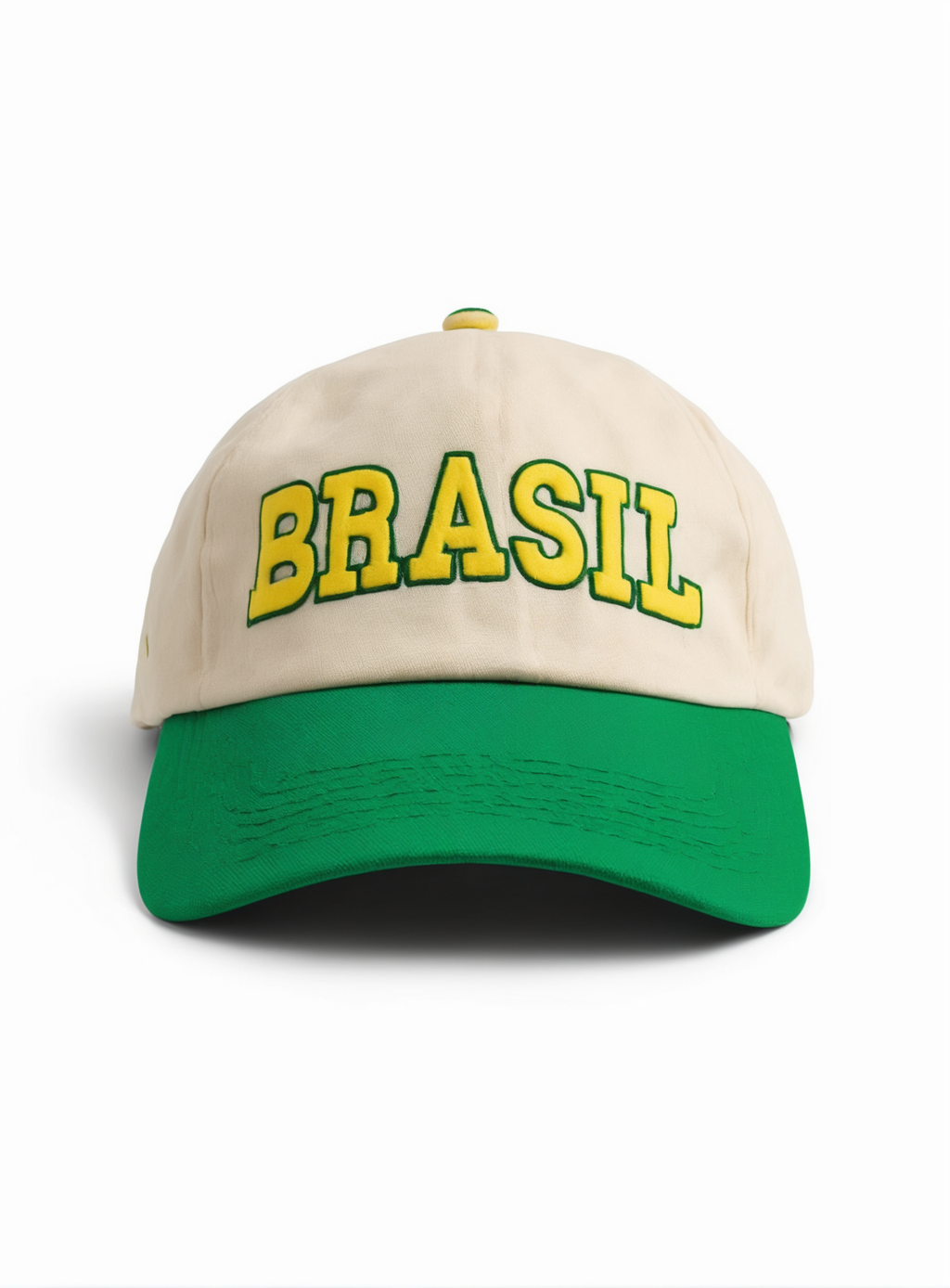 Brasil Dad Cap || Casquette de Baseball Simple Bresil Adulte