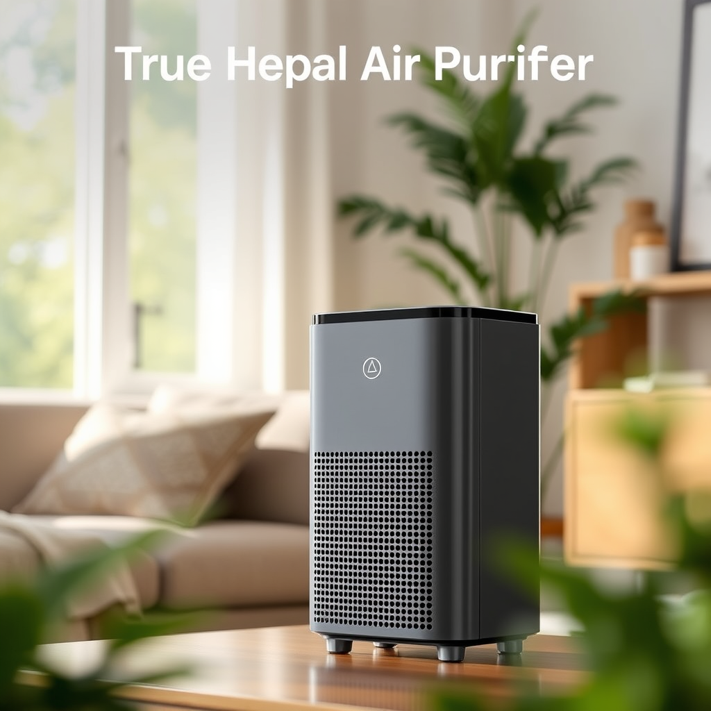 True Hepa Air Purifier - Compact Power