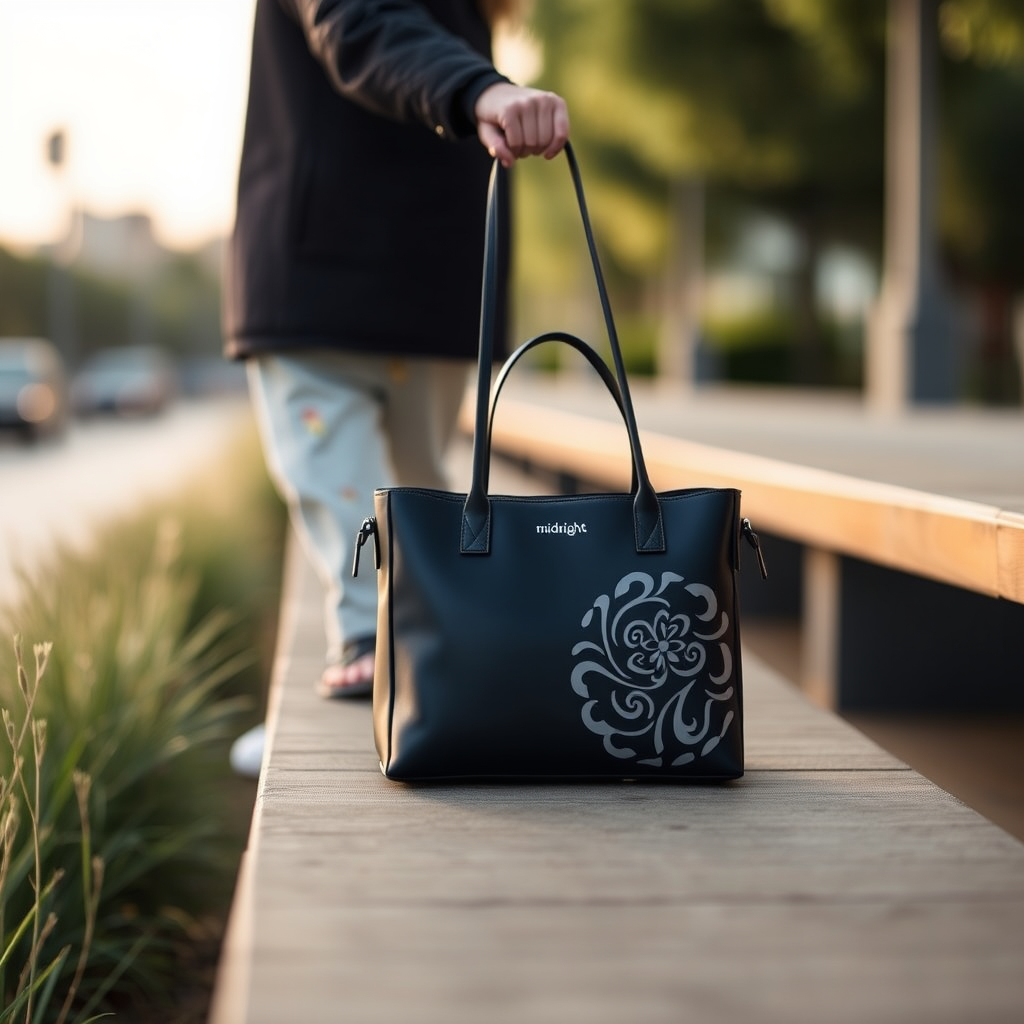 Midnight Koru Design Bag Set