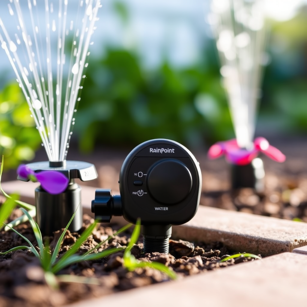 RainPoint Garden Sprinkler Watering Timer