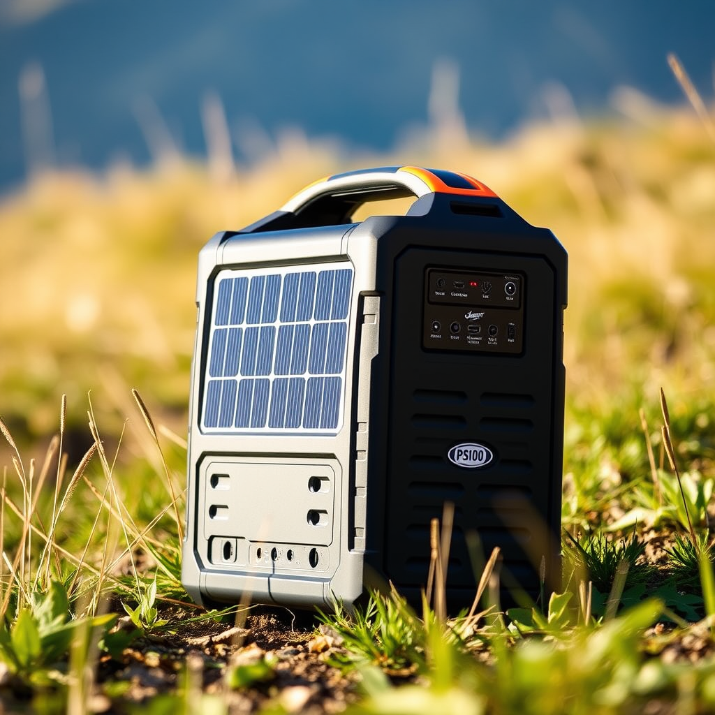 PS100 Power Station - 154Wh Portable Solar Generator