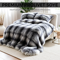 Adult Faux Fur Blanket and 2 pillowcases Winter Preorder
