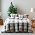 Adult Faux Fur Blanket and 2 pillowcases Winter Preorder