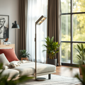 Natural Daylight LED Adjustable Beam Floor Lamp