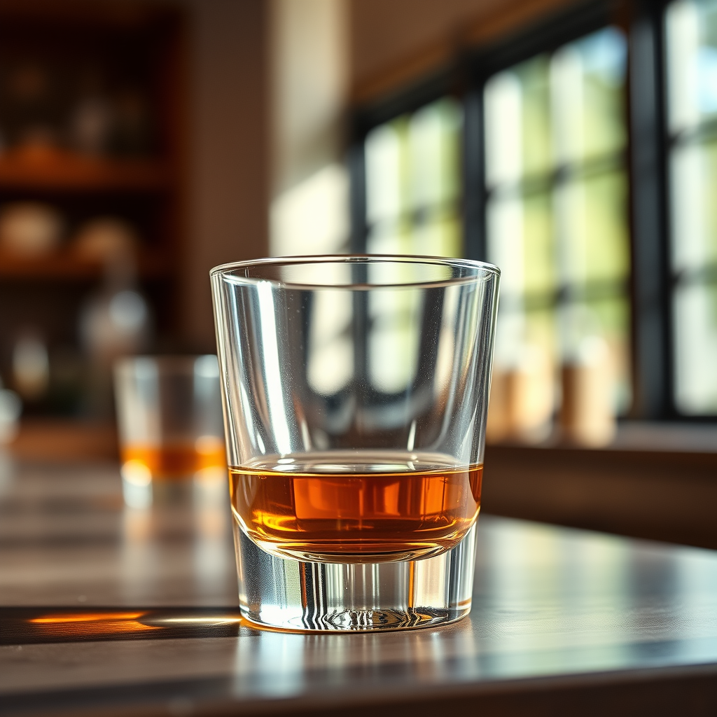 Glass Lined Whiskey Low Ball