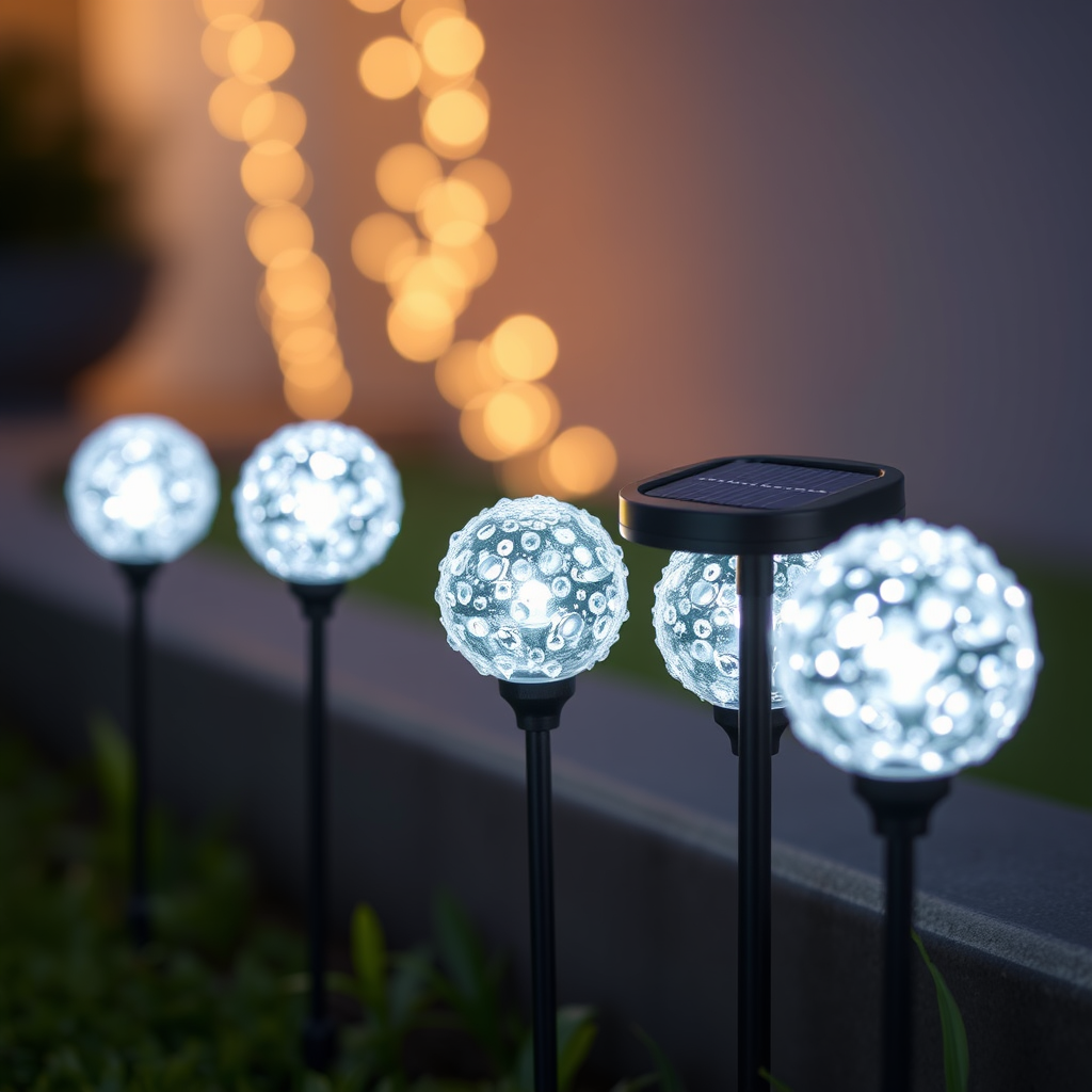 Dew Droplets 20 LED Solar Lights