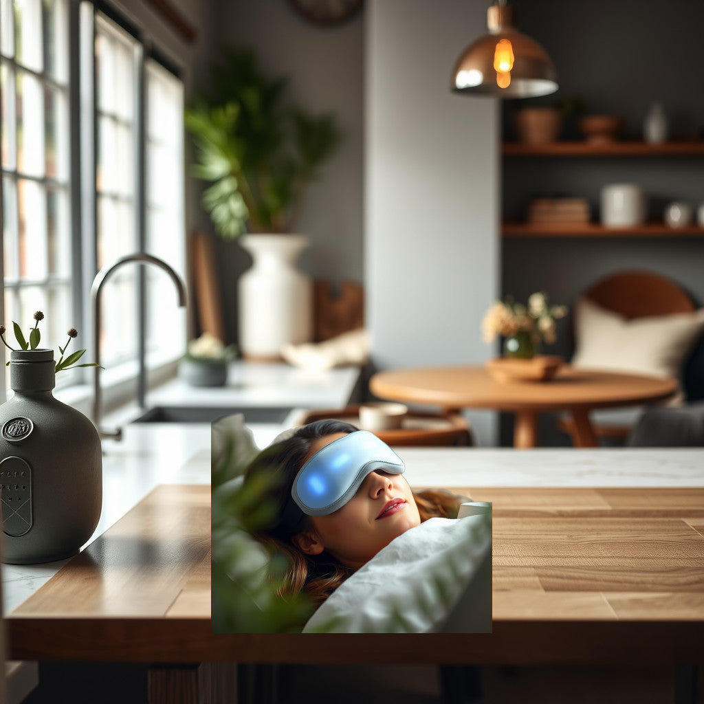 Timeless LED + Massage Eye Mask