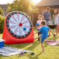 Giant Inflatable Soccer Dartboard lifestyle
