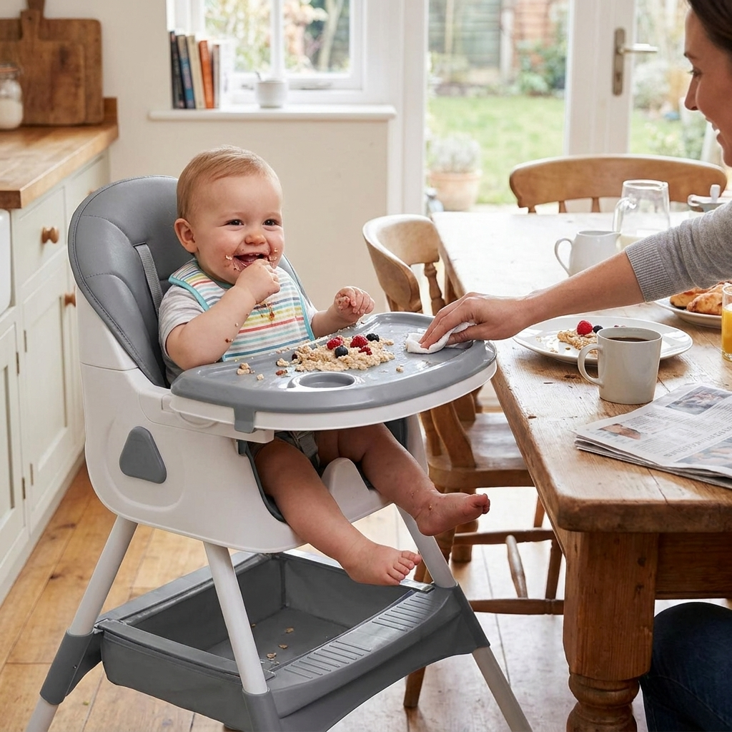 Foldable Baby High Chair lifestyle