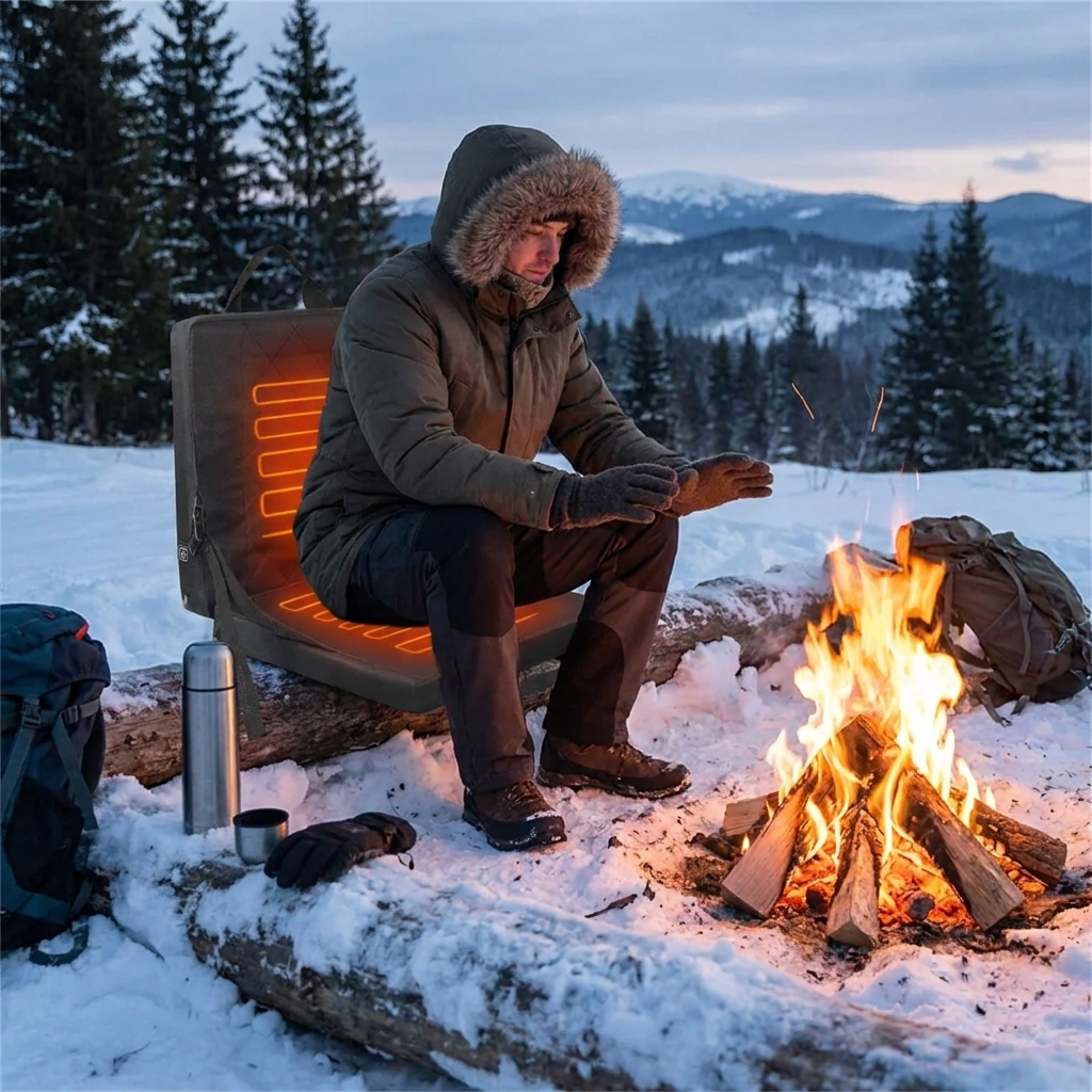 Foldable Heated Seat Cushion lifestyle