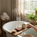 Mess-Free Glass Incense Holder lifestyle