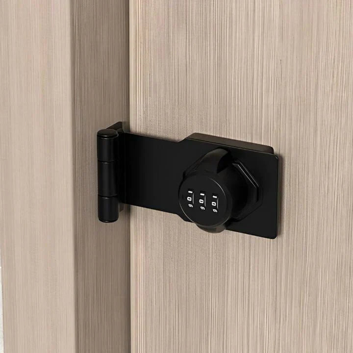 Combination Lock For Doors Without Keys - alternate angle