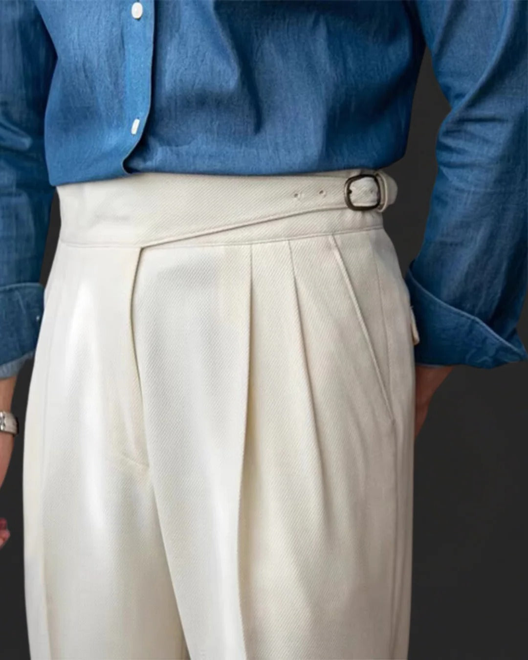 High-Quality Men's Trousers - detail