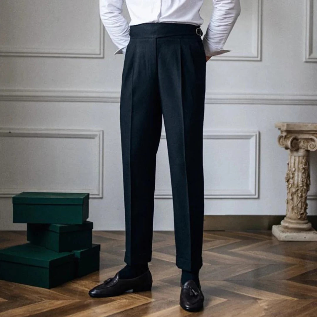 High-Quality Men's Trousers - in use