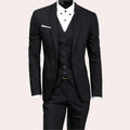 3-Piece Men's Suit with Jacket, Vest, and Dress Pants