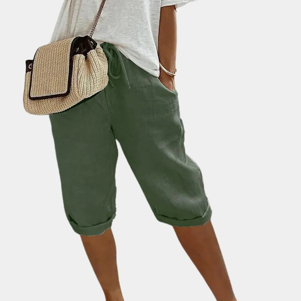 Comfortable Women's Shorts - alternate angle