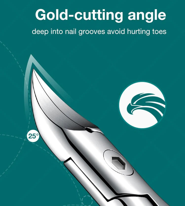 Easy-Use Toenail Clippers for Seniors - Perfect for Thick & Ingrown Nails - detail
