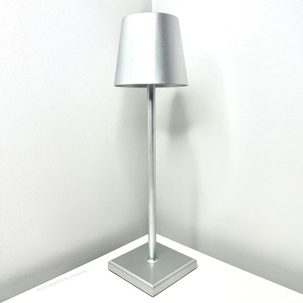 Contemporary Cordless Modern Table Lamp - in use