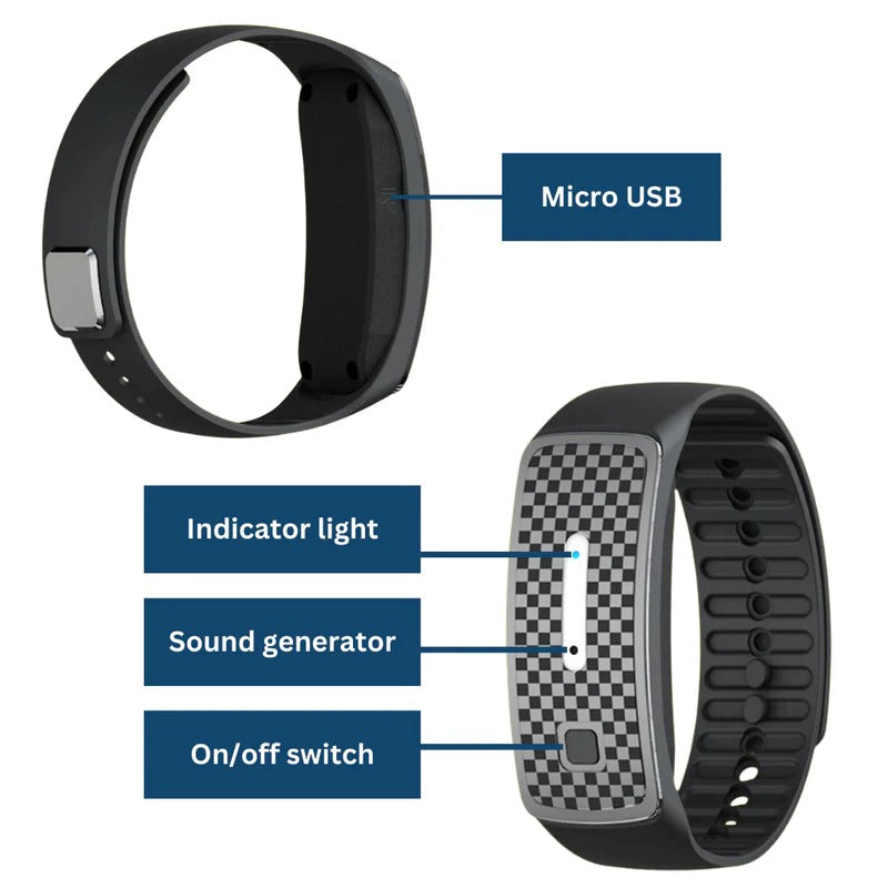 EcoMosquito Protection Bracelet - alternate angle