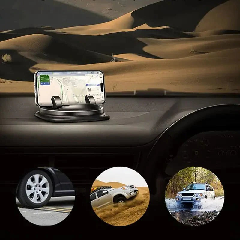 360 degrees Rotating Car Phone Holder - detail