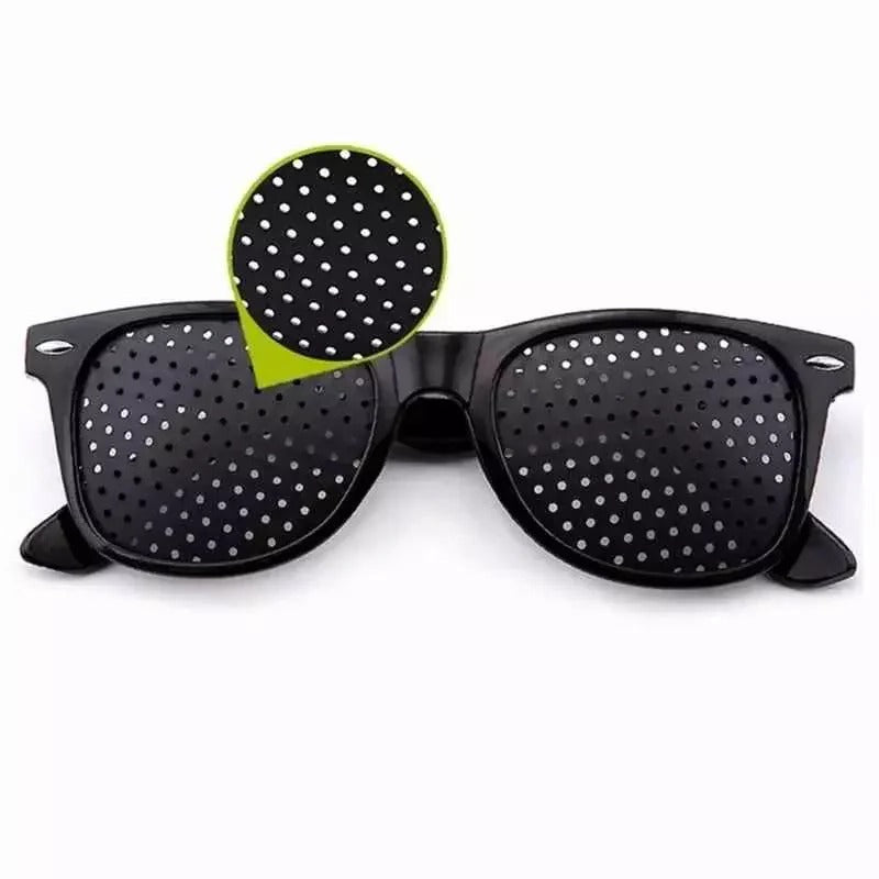 Corrective Pinhole Glasses - alternate angle