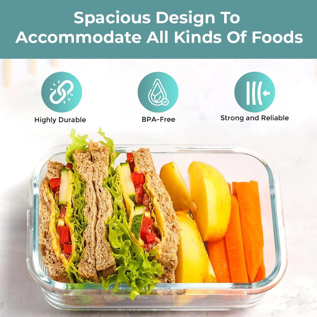 35-Piece Food Storage Container Set with Airtight Lids and Portion Cups - detail