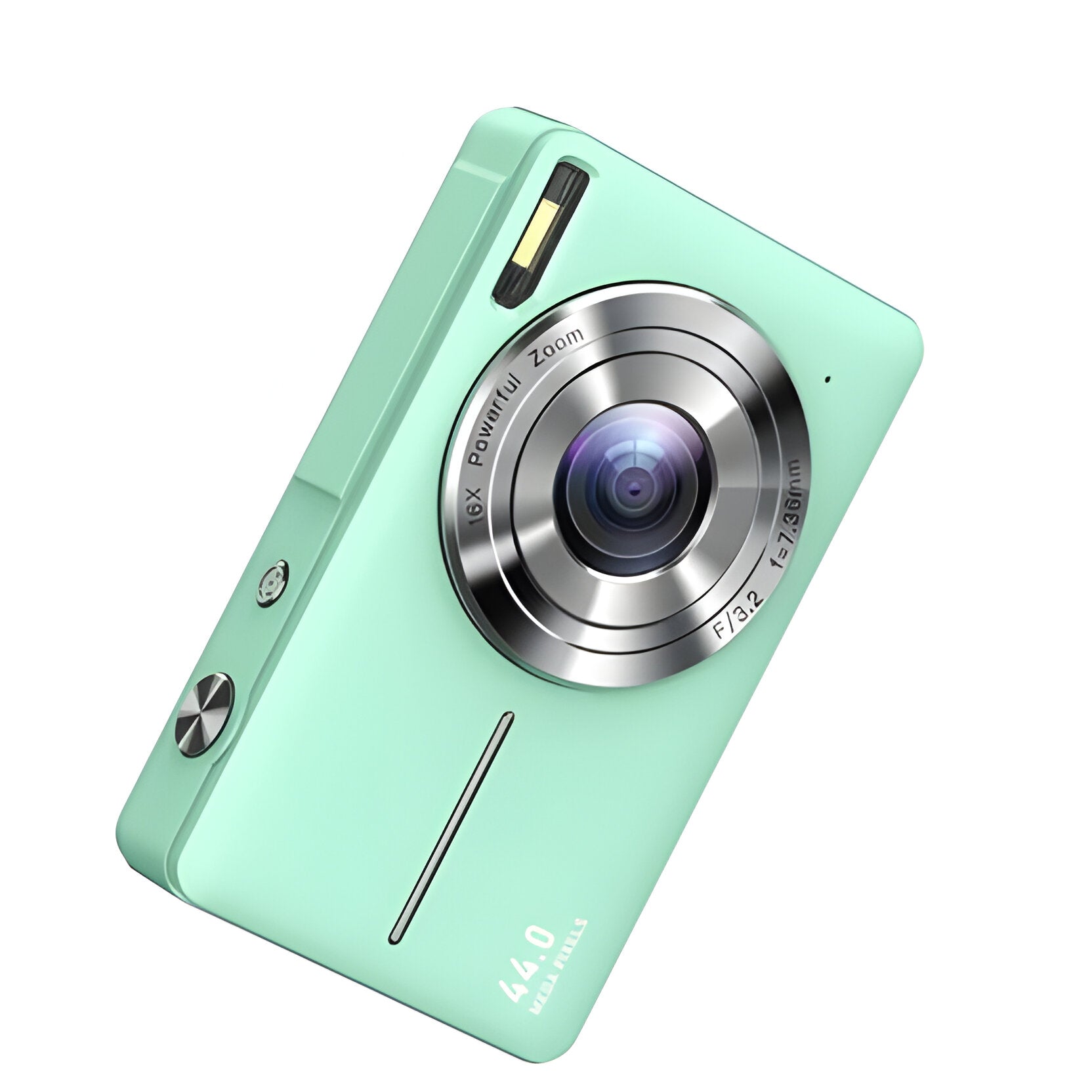 Compact Digital Camera with Retro Design - detail