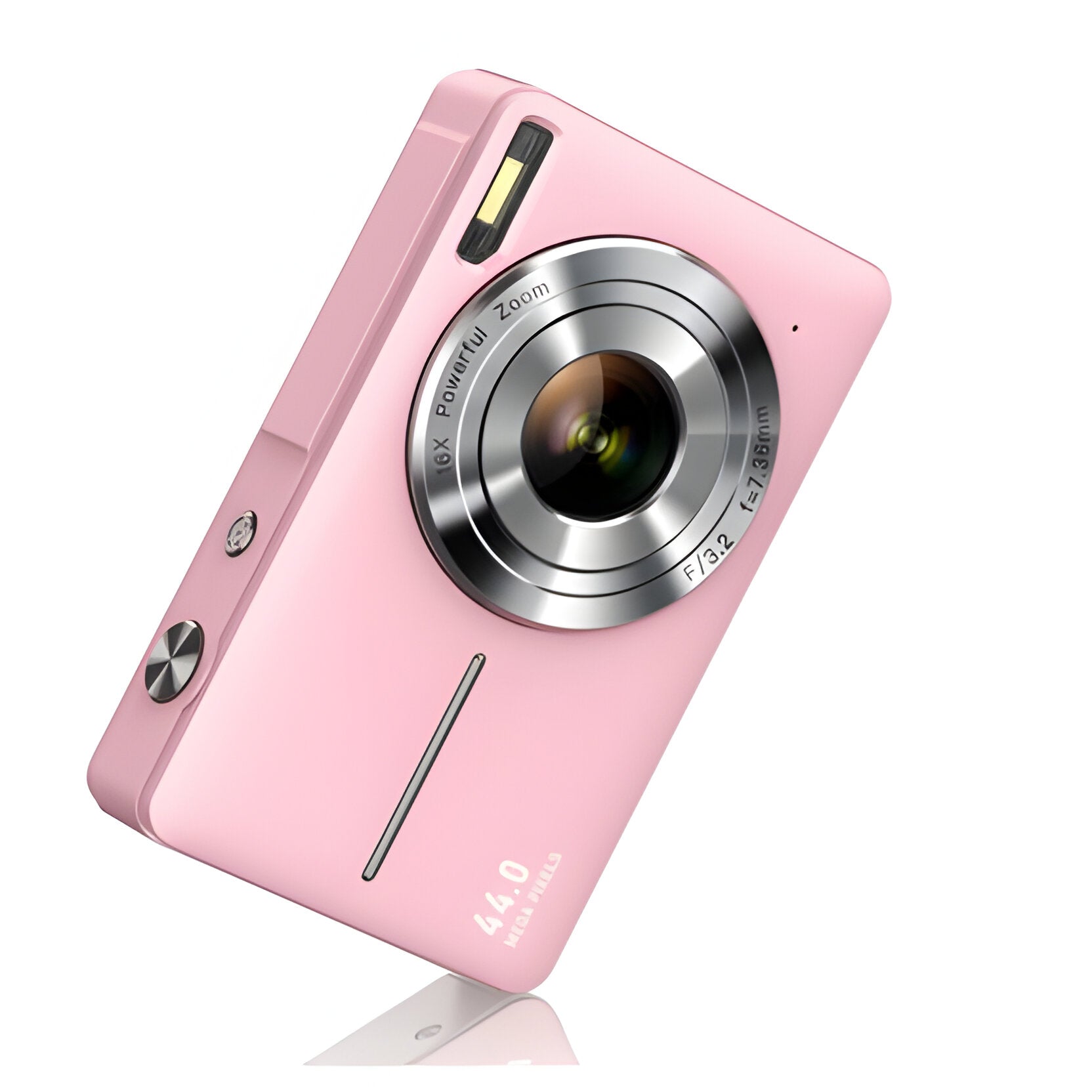 Compact Digital Camera with Retro Design - alternate angle