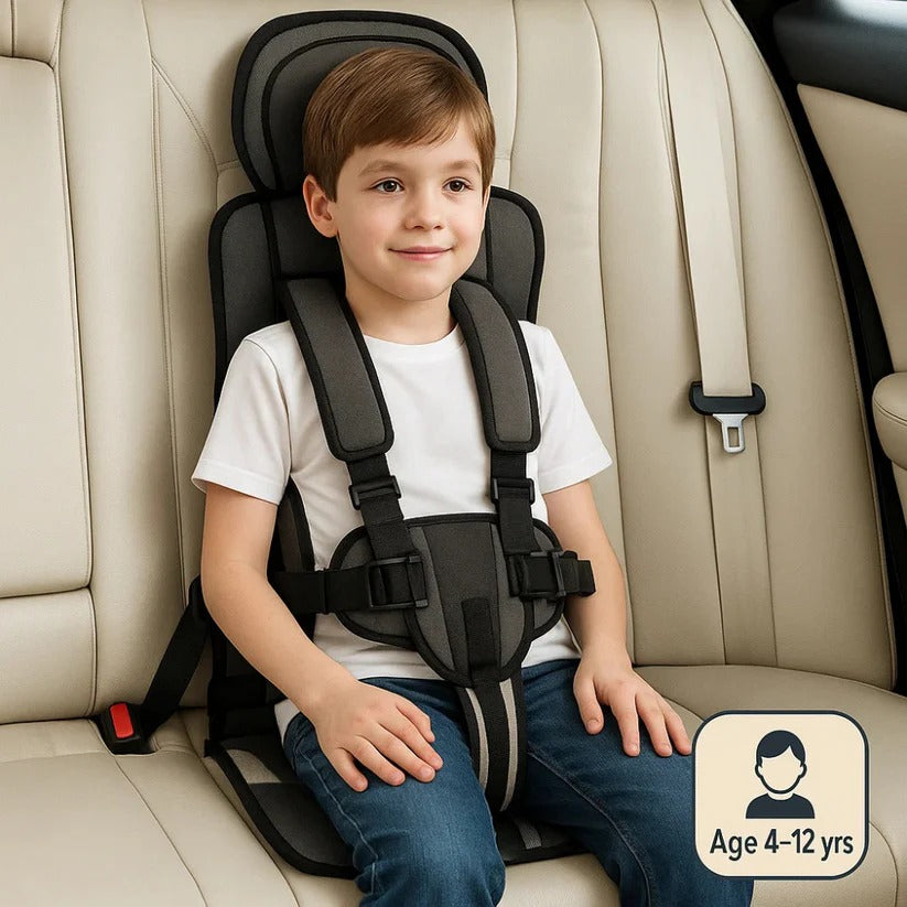 Compact Child Travel Seat - in use