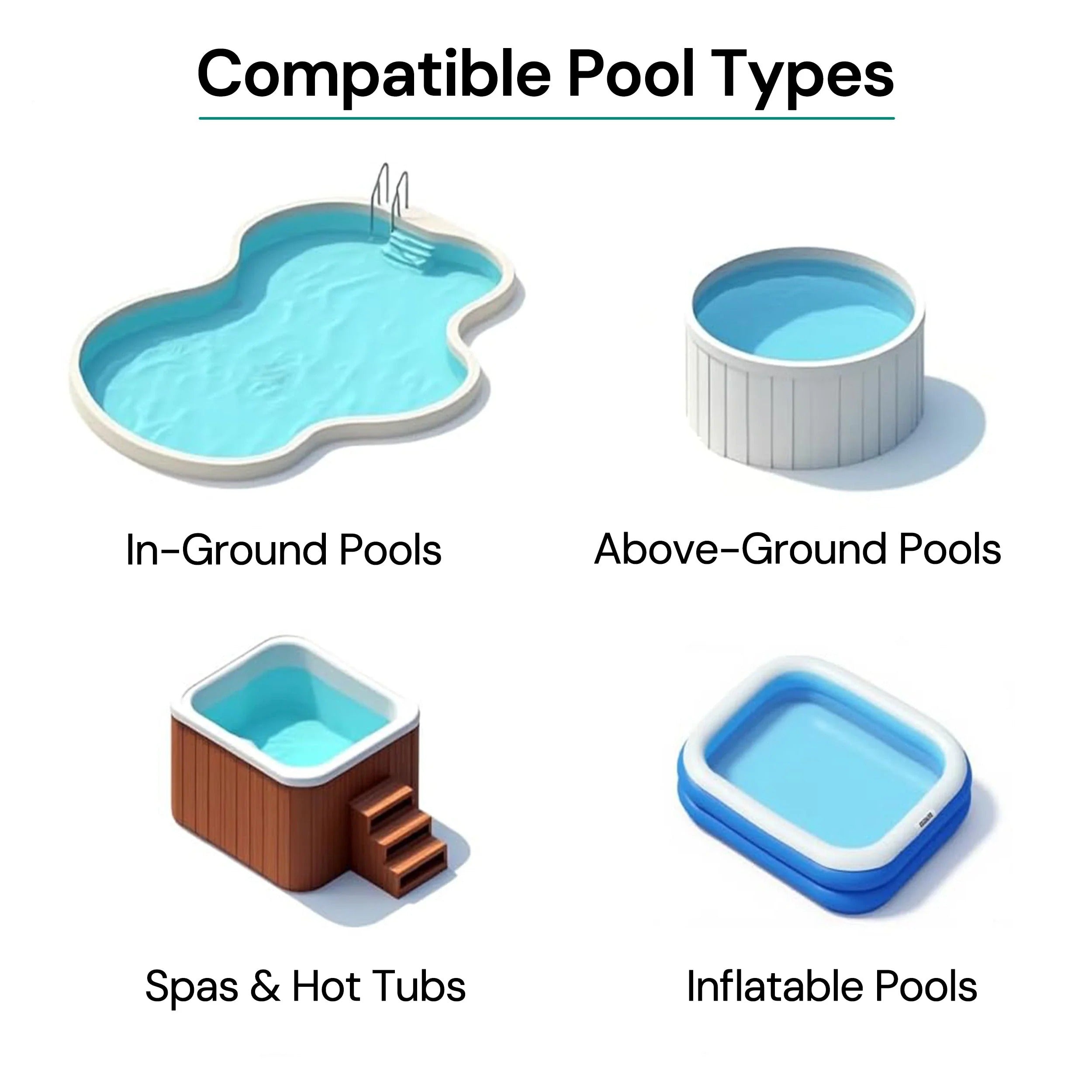 Cordless Pool Cleaner - detail