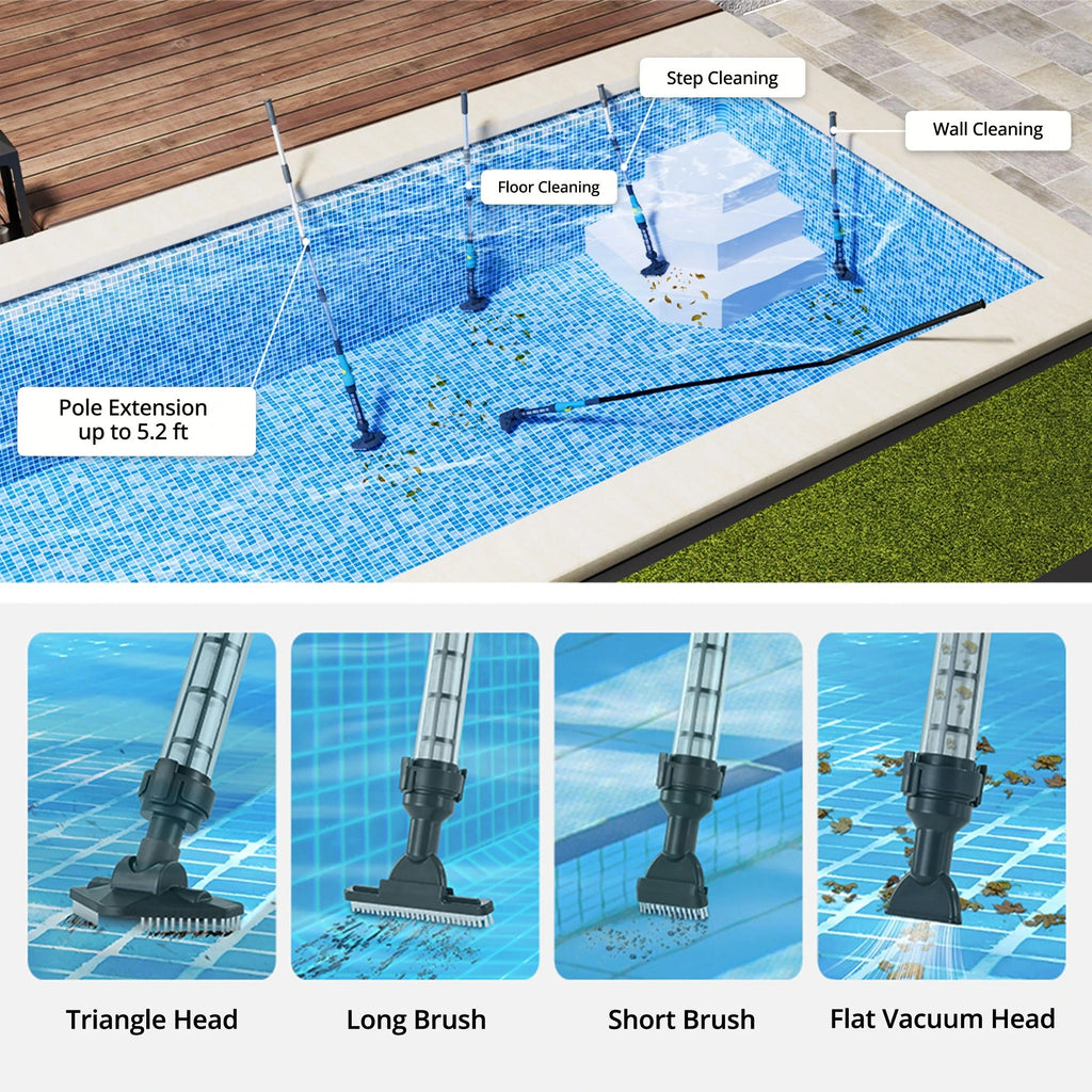 Cordless Pool Cleaner - alternate angle
