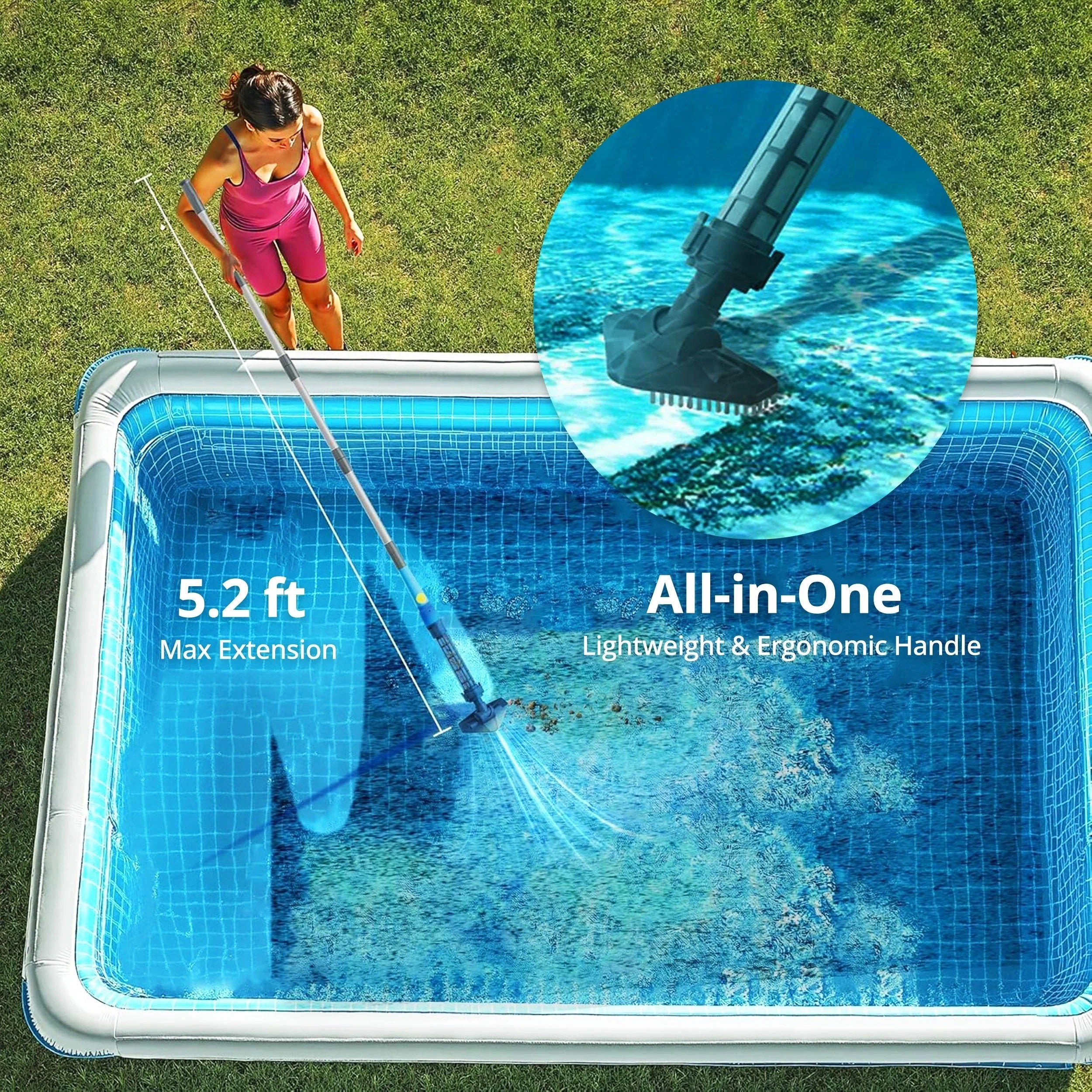 Cordless Pool Cleaner - detail