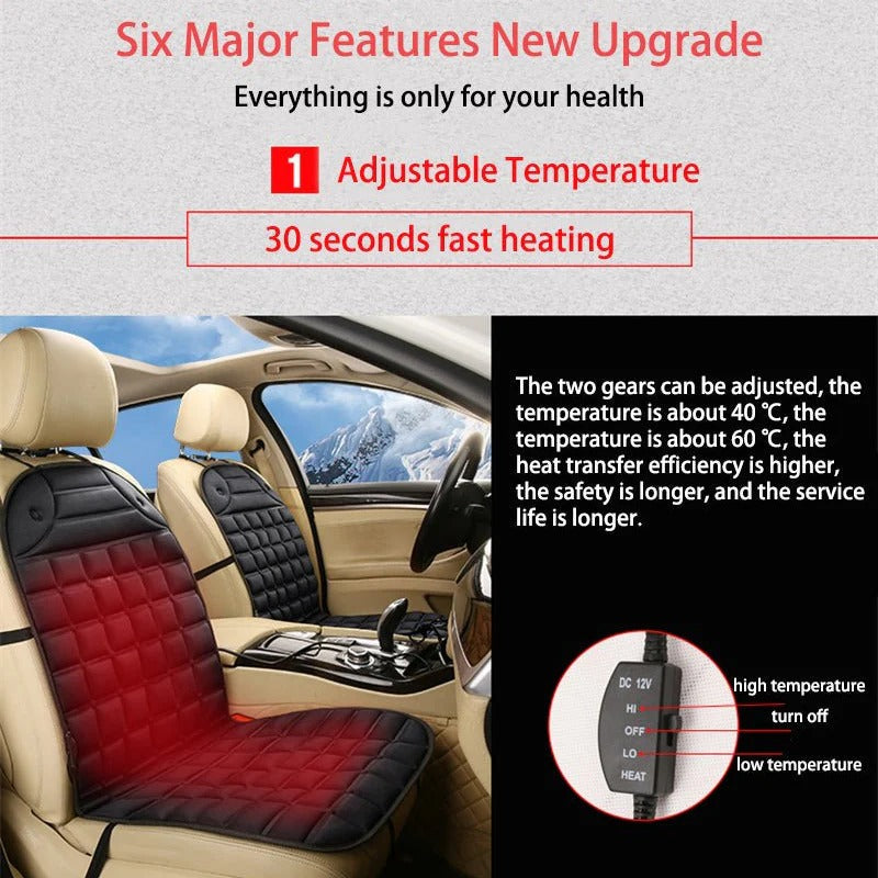 Heated Car Seat Cushion - detail