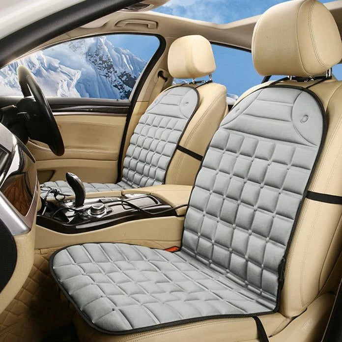 Heated Car Seat Cushion - in use