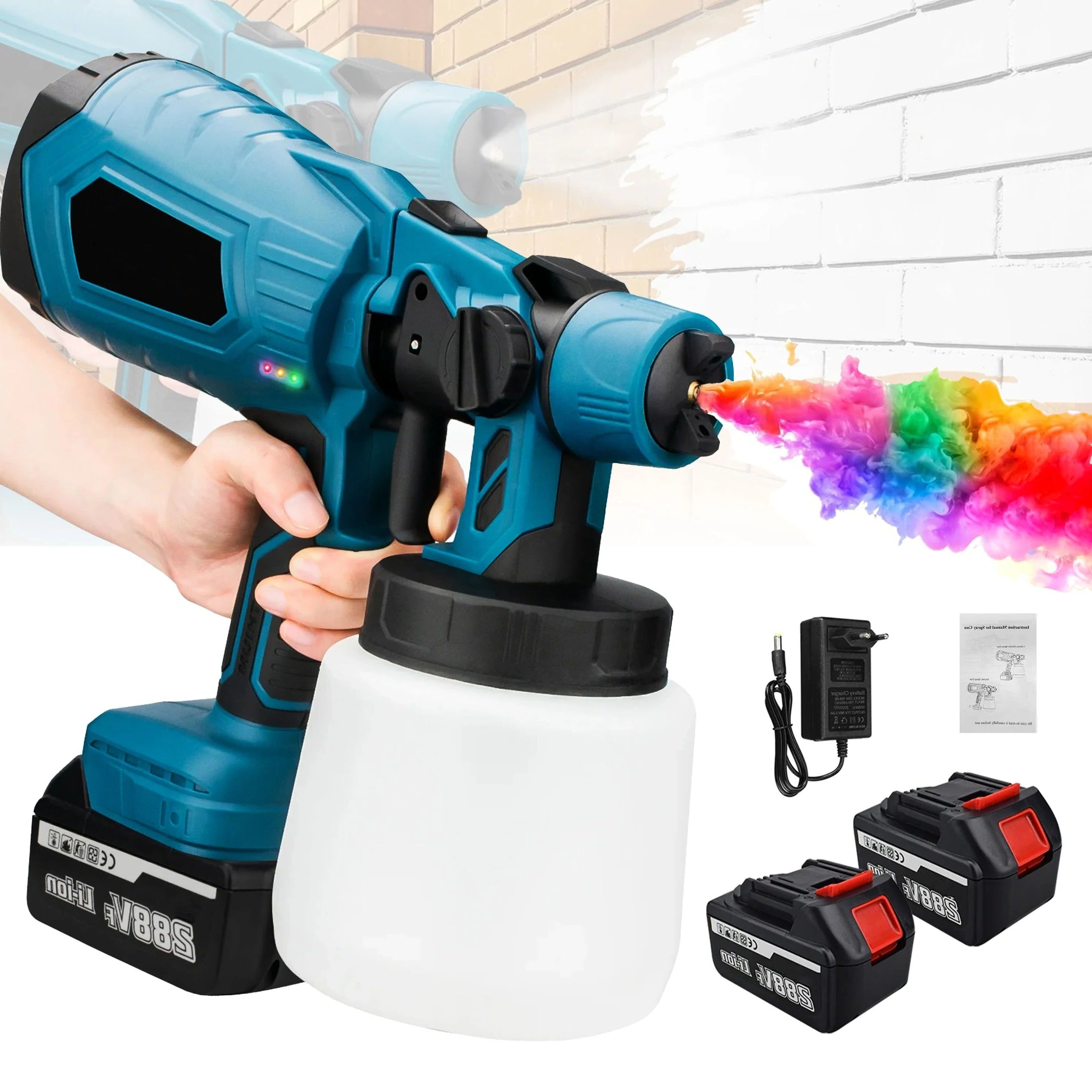 Cordless Paint Sprayer - alternate angle