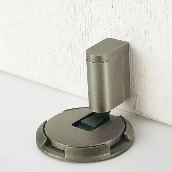 Heavy Duty Adjustable Door Stopper - in use