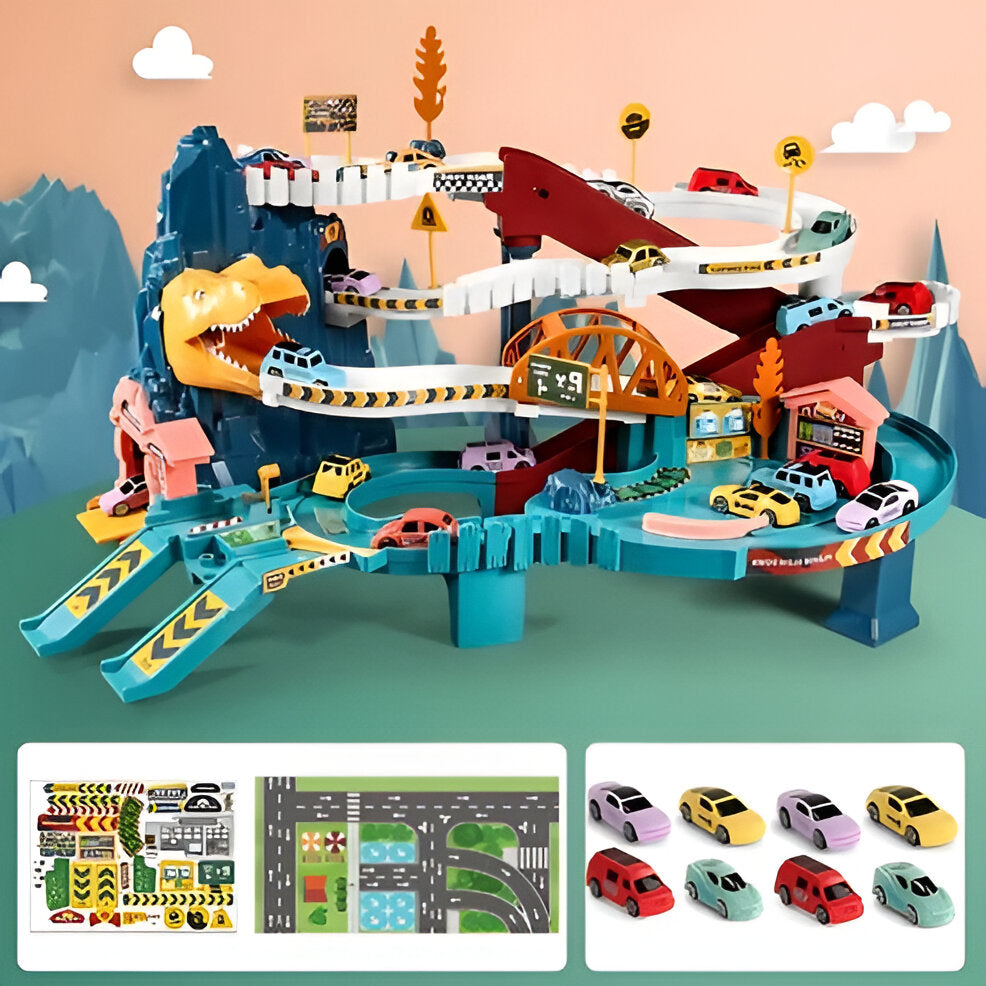 Dinosaur Race Track - alternate angle