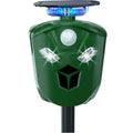 360 degrees Solar-Powered Ultrasonic Animal Repeller with Motion Sensor and LED Flash