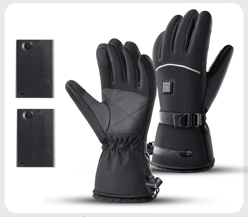 Heated Motorcycle Gloves - detail