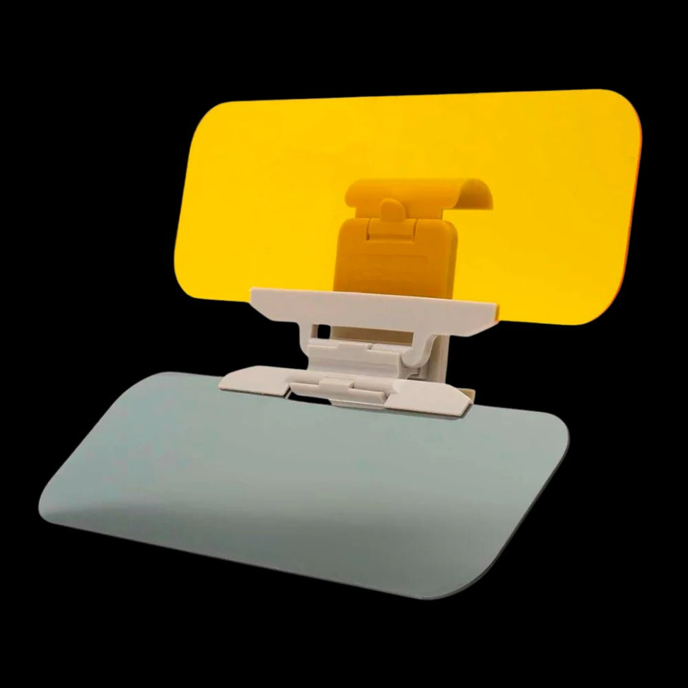 Dual-Use Car Visor Extender - alternate angle