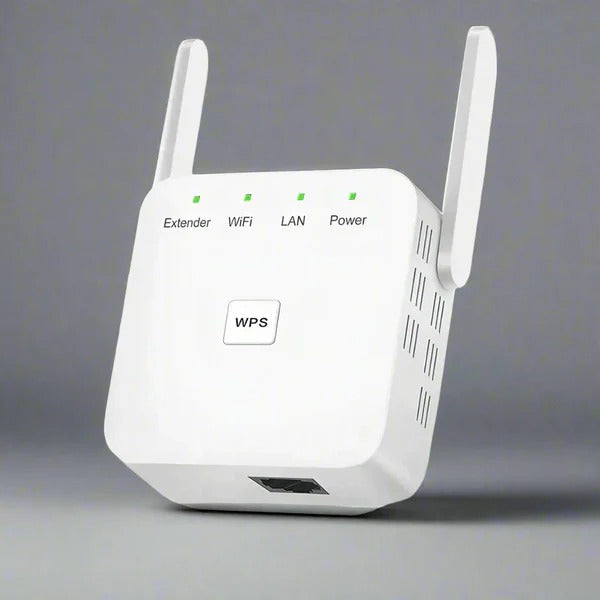 5G Dual-Band WiFi Booster - Extends Coverage Up to 1000 ft with