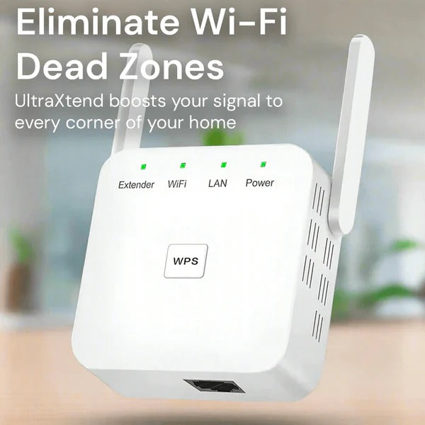 5G Dual-Band WiFi Booster - Extends Coverage Up to 1000 ft with - detail