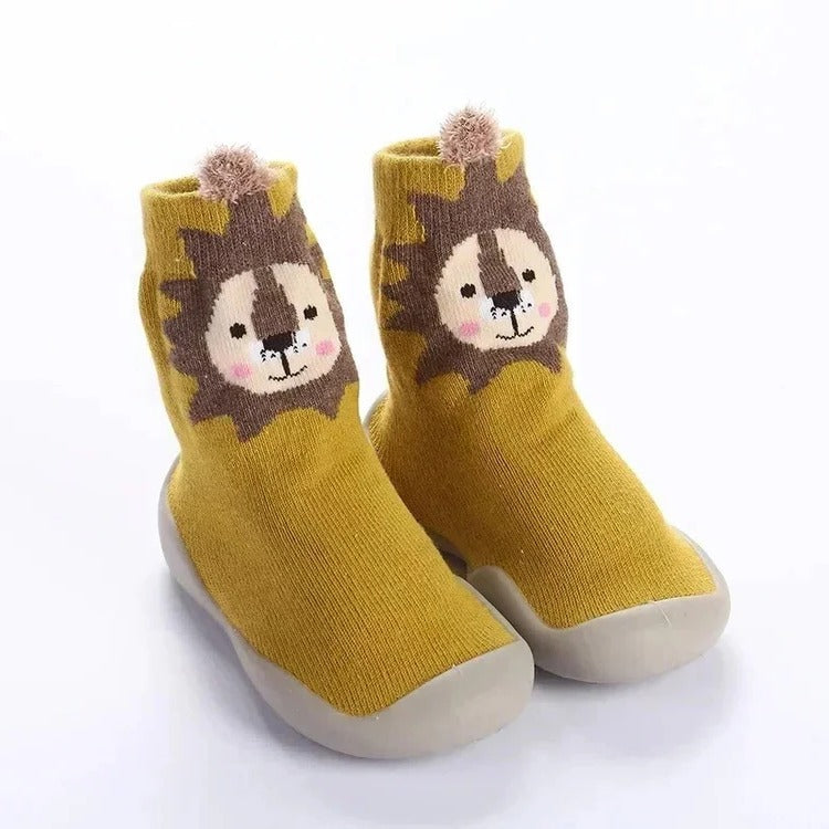 Children's Soft Sole Shoe Socks - alternate angle